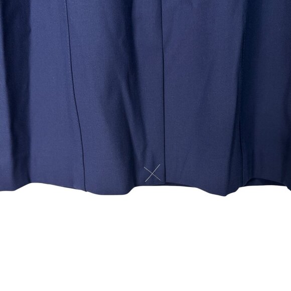 NWT Ann Taylor Short Sleeve Sheath Dress | Blue | 10 Petite - Picture 8 of 9